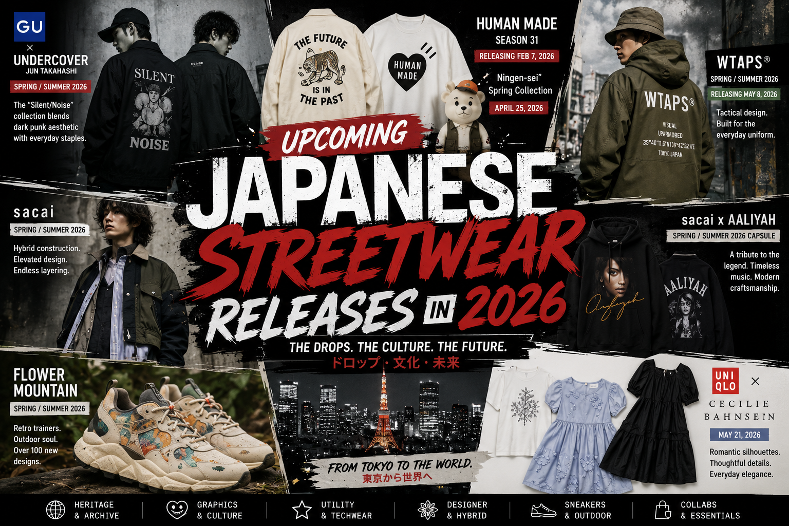 Japanese Streetwear Releases to Watch in 2026