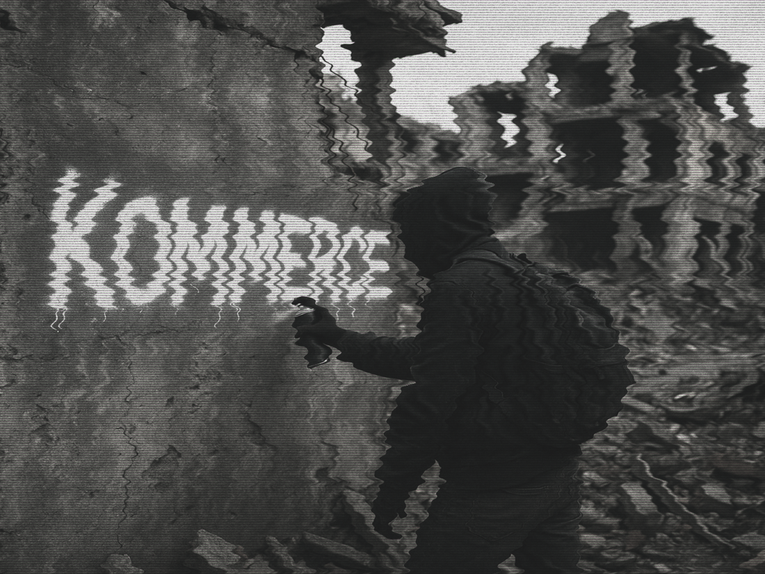 Spray Paint Under Siege: Twin Graffiti Artists Turn War into a Canvas