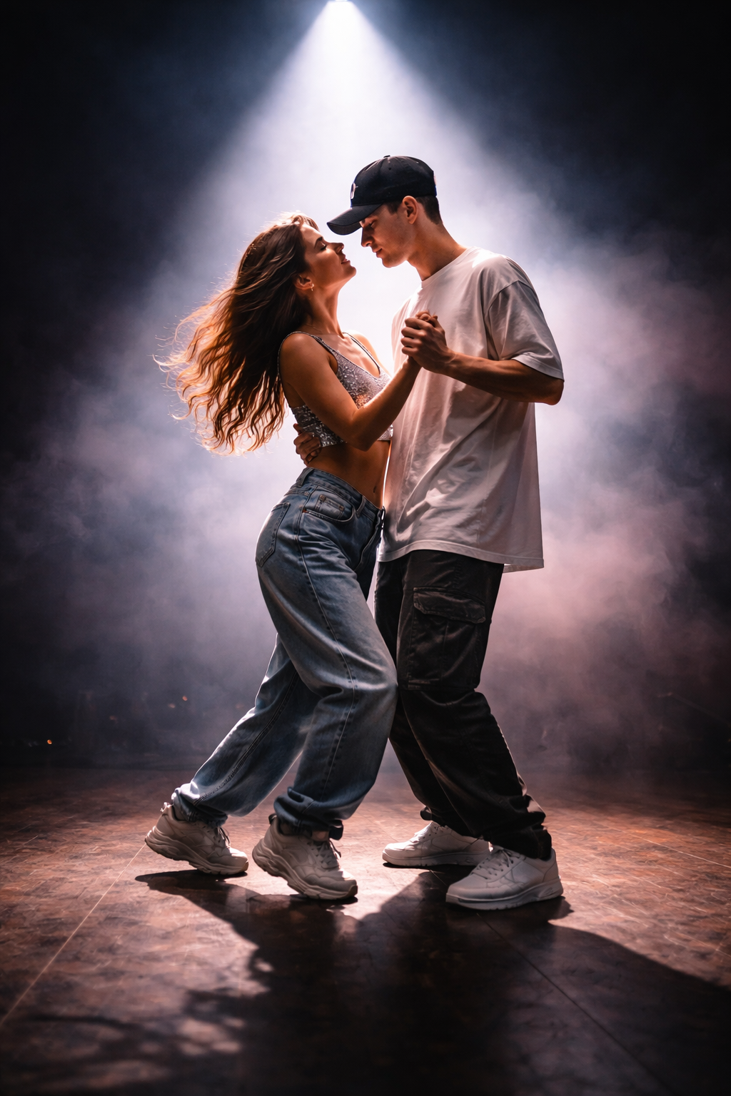 Two People Dancing at Juliana's the nightclub in tokyo japan