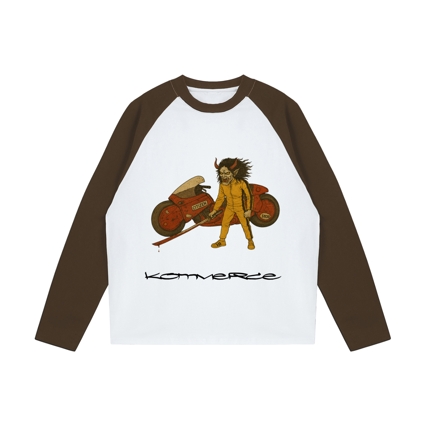 Kom Cyclist Raglan Long-Sleeve T-Shirt