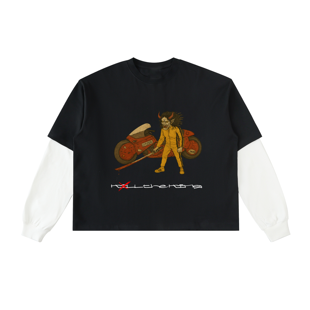 Cyclist Layered T-Shirt